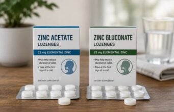 Compare zinc acetate and zinc gluconate lozenges for colds, learn which factors matter most, how to use them correctly, and when zinc may help shorten symptoms.