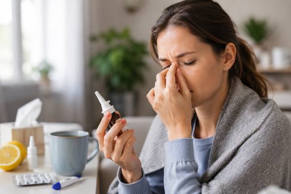 Learn why zinc nasal sprays may raise smell-loss concerns, which safer cold-season options work better, and how to treat congestion without making things worse.