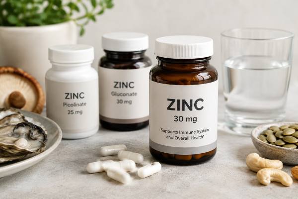 Learn how zinc supports immune health, which forms make sense, what doses are reasonable, when lozenges may help a cold, and how to avoid common side effects.