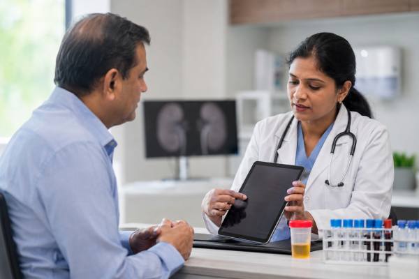 Learn what albumin in urine means, why microalbumin matters, how to read uACR results, and what steps help protect kidney health after an abnormal test.