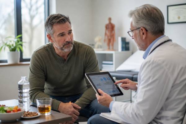 Learn how alcohol affects men’s hormones, sleep, sperm quality, blood pressure, belly fat, and liver health, plus practical signs it is time to cut back or get checked.