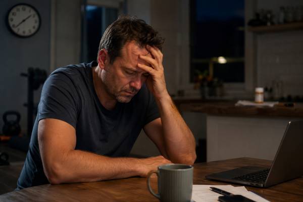 Anger and irritability in men can come from stress, depression, anxiety, sleep apnea, insomnia, low testosterone, alcohol, or medications. Learn the signs, what to track, and when to get help.
