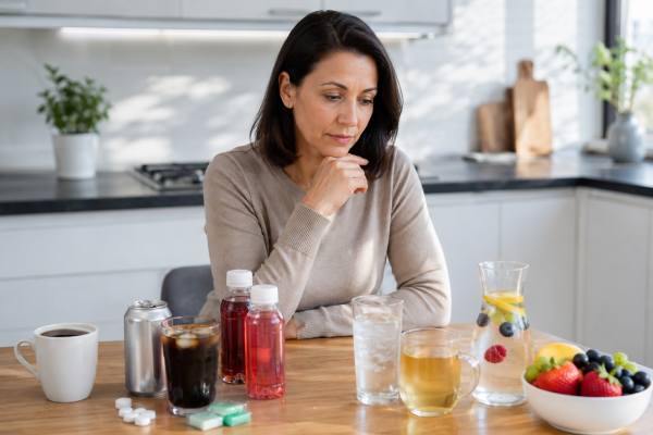 Learn how artificial sweeteners may trigger bladder urgency, frequency, burning, or leaks, how to test your own pattern, and what bladder-friendly swaps to try instead.