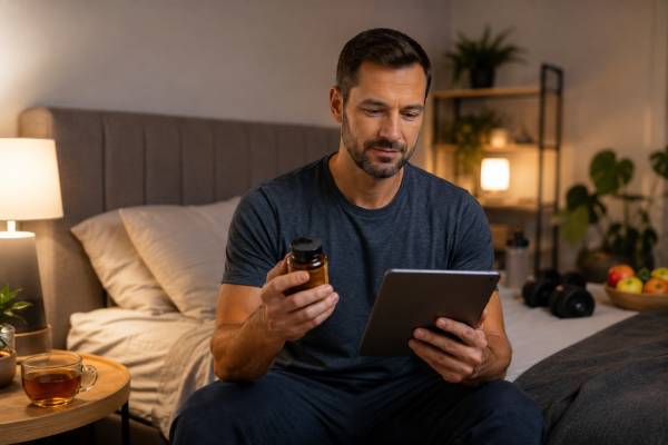 Ashwagandha for Men: Stress, Testosterone, Sleep, and Safety Ashwagandha may help some men with stress, sleep, libido, and recovery, but it is not a testosterone treatment. Learn the benefits, dose range, safety risks, and when to get tested first.