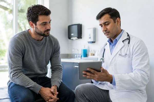 Learn the common chlamydia symptoms in men, when to test after exposure, which samples matter, how treatment works, and how to prevent reinfection.