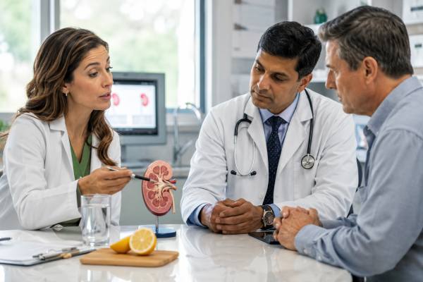 Citric Acid vs Citrate: Why Lemon Juice Helps Stones and When It Doesn’t Understand citric acid vs citrate for kidney stones, why lemon juice helps some stone formers, when it falls short, and when potassium citrate or urine testing matters more.