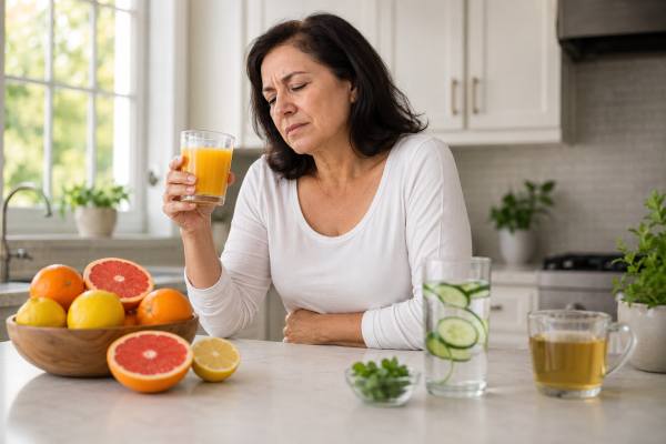 Citrus and Bladder Irritation: Why Acidic Foods Trigger Flares and Better Swaps Learn why citrus and acidic foods trigger bladder irritation, which drinks and meals cause flares, and what low-acid swaps help reduce urgency, burning, and bladder pain.