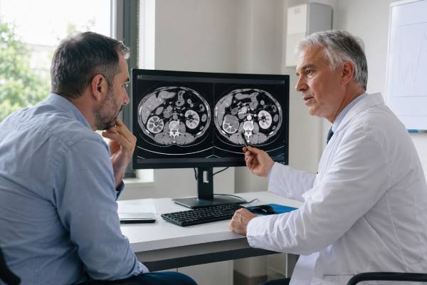 Understand complex kidney cyst reports, Bosniak categories, imaging terms, cancer risk clues, follow-up schedules, and when symptoms need urology review.