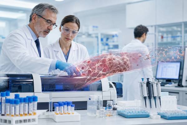 Understand D-dimer and fibrinogen results, including normal ranges, high and low patterns, clot breakdown, DIC, inflammation, bleeding risk, and next steps after abnormal coagulation blood tests.