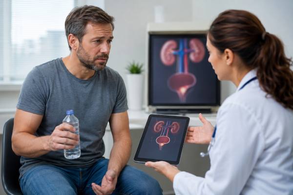 Can dehydration and frequent urination happen together? Learn why concentrated urine can trigger urgency, how to read your urine pattern, what to try at home, and when to get checked.