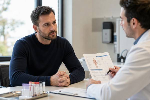 Enclomiphene for Men: Testosterone, Fertility, Safety, and What to Know Enclomiphene for men may raise testosterone while helping preserve fertility signals. Learn how it works, who it may help, how it compares with TRT, and what safety monitoring matters.