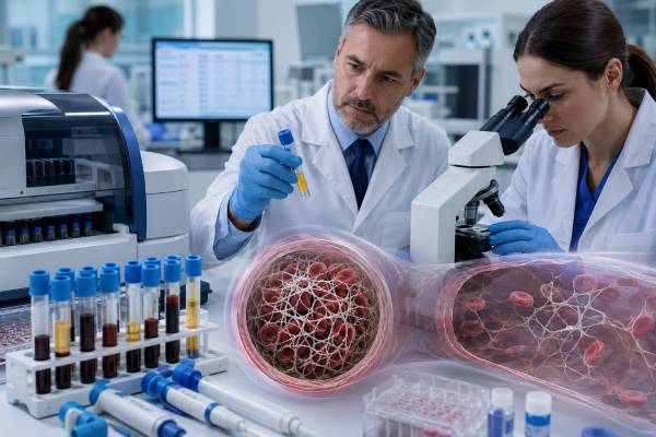 Learn what a factor XIII activity test measures, what low factor XIII means, normal range guidance, bleeding risks, symptoms, causes, and follow-up testing.