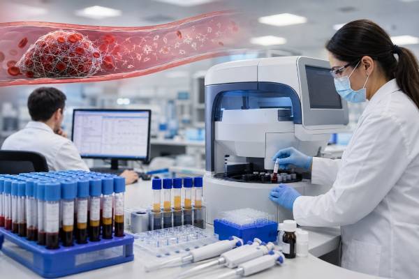 Understand the FDP blood test, high FDP causes, DIC patterns, clot breakdown, normal ranges, FDP vs D-dimer, follow-up testing, and urgent warning signs.