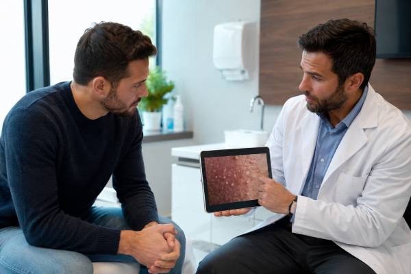 Learn what Fordyce spots look like on the penis, scrotum, lips, and mouth, how they differ from STIs, when to get checked, and what treatments are available.