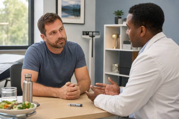 GLP-1 medications can affect weight, testosterone, fertility, erections, digestion, and metabolic health in men. Learn what improves, what to monitor, and when side effects need medical advice.