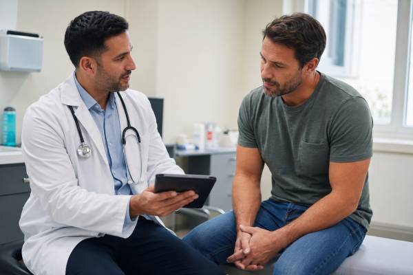 Learn what causes gynecomastia, which hormone tests matter, when breast imaging is needed, and how observation, medication, and surgery compare for male breast enlargement.