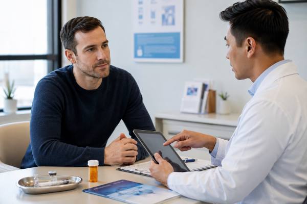 Learn who should consider HIV PrEP, how daily pills compare with cabotegravir and lenacapavir injections, what side effects to expect, and what testing men need before starting.