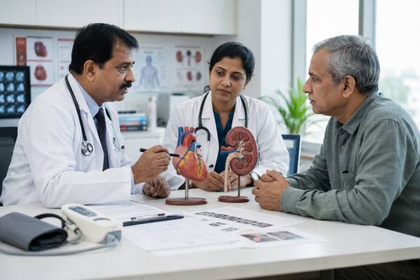 Heart Disease and Kidney Disease: Why the Risks Overlap Learn why heart disease and kidney disease overlap, which tests reveal shared risk, and what treatments and daily steps help protect both organs.