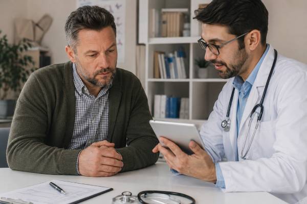 Learn the symptoms, causes, and best lab tests for high estrogen in men, including estradiol, testosterone, SHBG, LH, FSH, prolactin, and when to seek care.
