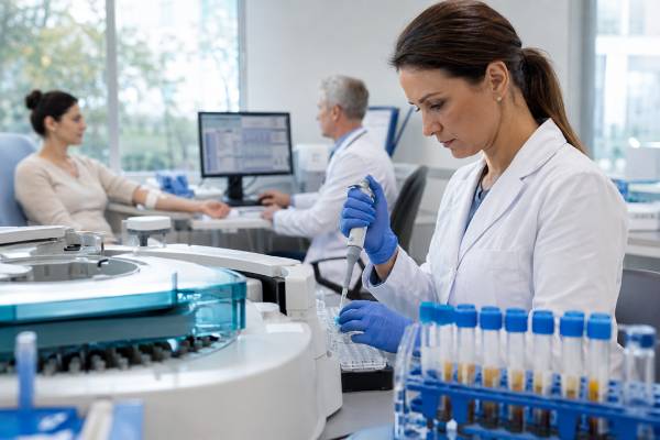 Learn what a high fibrinogen blood test means, including common causes, inflammation links, clotting and heart risk, urgent symptoms, test accuracy, and follow-up tests.