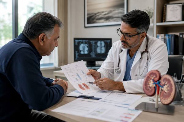Learn the symptoms, diagnosis, biopsy findings, risk markers, and kidney-protection steps for IgA nephropathy, including protein control, blood pressure care, and treatment options.