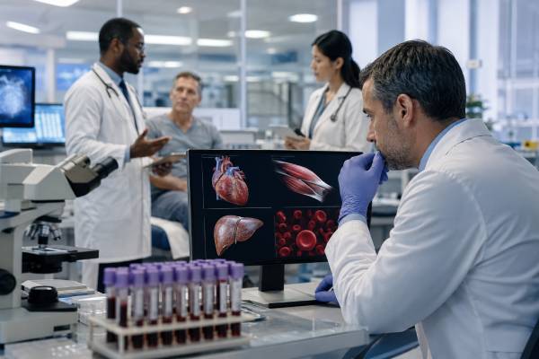 LDH Isoenzymes Test Heart, Muscle, Liver, Blood Cell Damage, and Results Learn what the LDH isoenzymes test measures, how LDH-1 through LDH-5 patterns relate to heart, liver, muscle, lung, and blood cell damage, and what abnormal results usually need next.