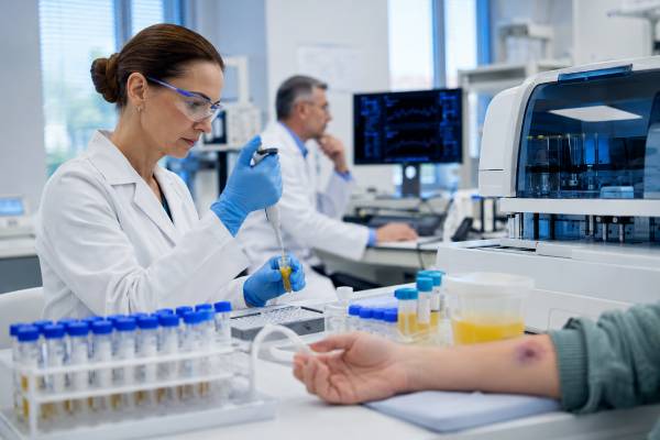 Learn what a low fibrinogen blood test means, including normal ranges, bleeding risk, urgent warning signs, common causes, related clotting tests, and treatment follow-up.