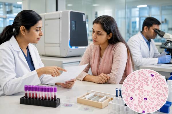 Learn what low hemoglobin means, common anemia causes, symptoms, urgent warning signs, CBC patterns, follow-up tests, and treatment options for low Hgb.