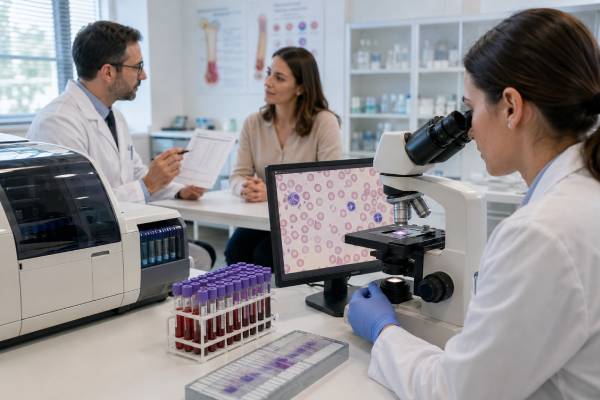 Learn what a low MPV blood test means, how platelet size relates to platelet count, common causes of low MPV, warning signs, and follow-up testing.