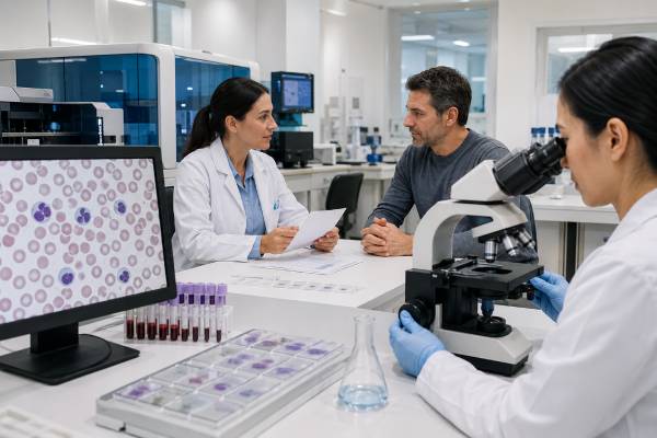 Low monocyte count on a blood test can be mild and temporary or linked to infection, medicines, marrow problems, or immune disorders. Learn causes, infection risk, warning signs, and follow-up steps.