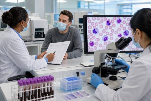 Learn what a low neutrophil count means, including ANC ranges, neutropenia severity, infection risk, common causes, warning signs, and when follow-up matters.