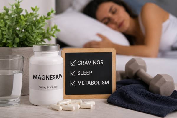 Magnesium for weight loss is usually more helpful indirectly than directly. Learn what it may really do for cravings, sleep, metabolism, insulin, dosing, and when a supplement is actually worth trying.