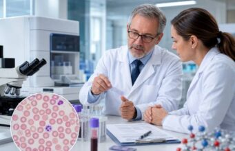Learn the MCHC normal range, what low or high MCHC means, how it fits with CBC results, and when abnormal values need iron studies, hemolysis testing, or medical follow-up.