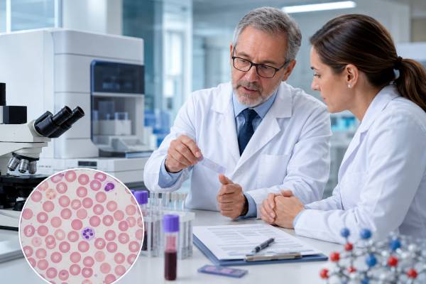 Learn the MCHC normal range, what low or high MCHC means, how it fits with CBC results, and when abnormal values need iron studies, hemolysis testing, or medical follow-up.