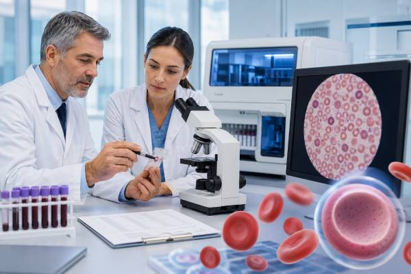 Learn the normal MCH range, what low or high mean corpuscular hemoglobin means, and how MCH fits with CBC results, anemia patterns, iron status, B12, folate, and follow-up testing.