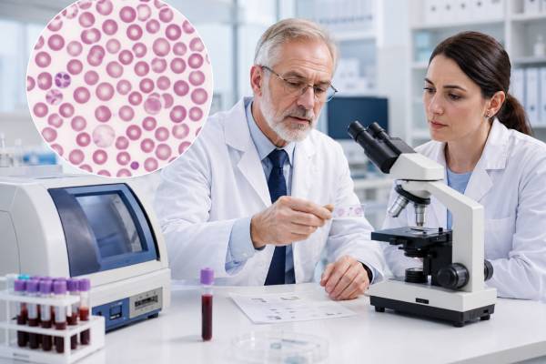 Learn the normal MCV range, what low and high mean corpuscular volume results can indicate, and how MCV is interpreted with CBC markers, iron, B12, folate, and anemia testing.