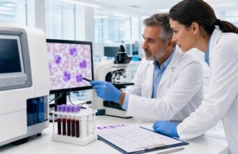 Learn the normal monocyte count range, what high and low monocytes mean, how to read absolute monocytes vs percentage, and when abnormal results need follow-up.