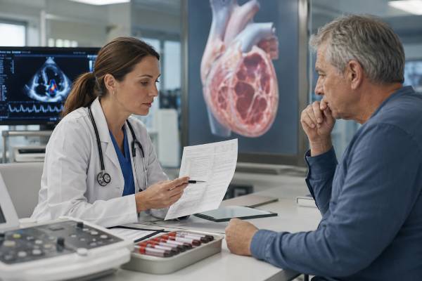 Learn what the NT-proBNP blood test measures, what high and normal results mean, common heart failure cutoffs, causes of elevated NT-proBNP, and next steps.