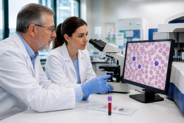 Learn what an NRBC blood test means, the normal adult range, why nucleated red blood cells become high, common causes, follow-up tests, and when to seek care.