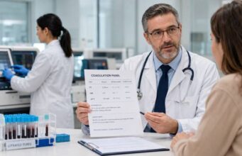 Learn how to interpret PT, INR, and aPTT patterns, including high INR, prolonged aPTT, warfarin and heparin effects, liver disease, vitamin K deficiency, and when follow-up matters.