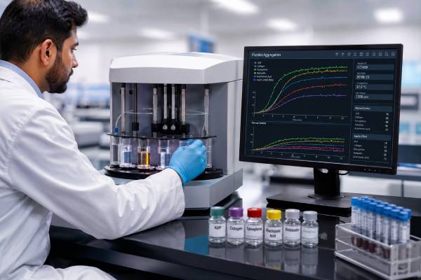 Learn what a platelet aggregation test measures, why abnormal platelet function happens, how aspirin affects results, and what follow-up testing may be needed.