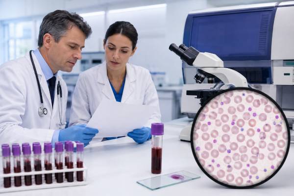 Learn what plateletcrit (PCT) measures, the usual normal range, and what high or low results mean when read with platelet count, MPV, PDW, and CBC findings.