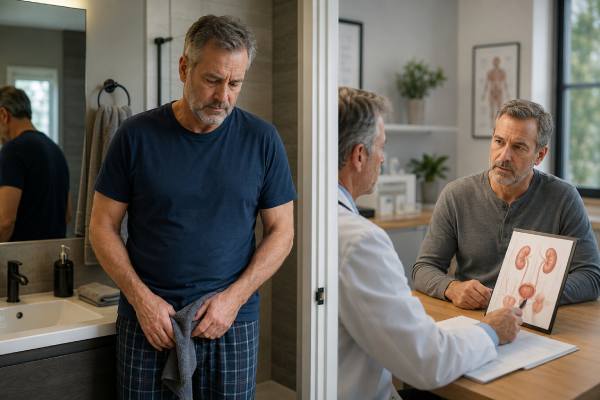 Learn what causes post-void dribbling in men, how urethral milking and pelvic floor exercises can help, and when urinary dribbling needs a doctor’s evaluation.