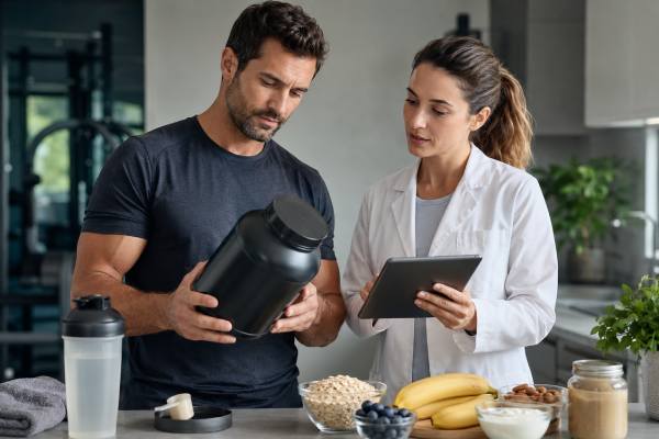 Learn how men can use protein powder for muscle gain, weight loss, and daily protein goals, plus safety tips, label red flags, and third-party testing basics.