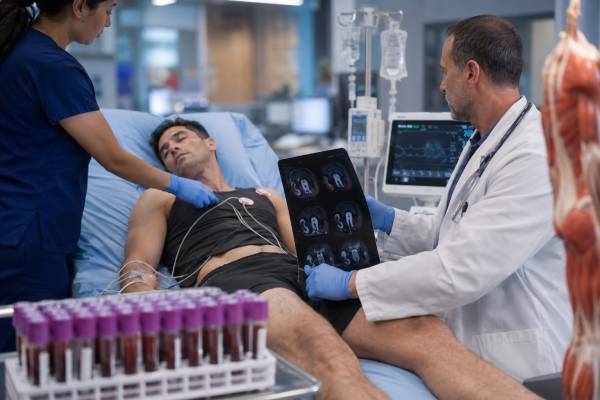 Learn what a rhabdomyolysis blood test panel measures, including CK, myoglobin, creatinine, electrolytes, kidney risk, urine findings, causes, and urgent result patterns.