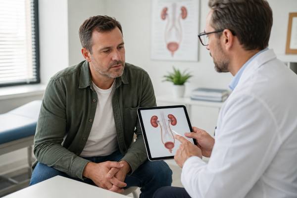 Split Urine Stream: Causes, Fixes, and When to Get Checked Split urine stream in men can come from dried semen, meatal narrowing, urethral stricture, BPH, infection, or pelvic floor tension. Learn fixes and red flags.