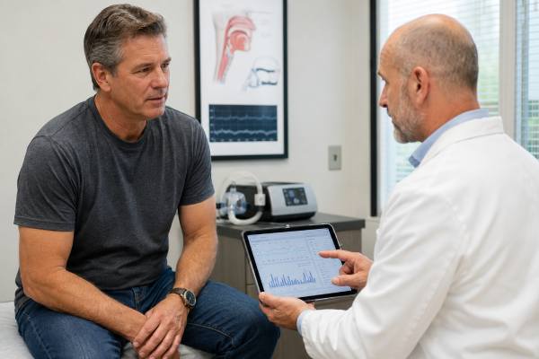 TRT and Sleep Apnea: Why Breathing Problems Matter Before Treatment Learn how TRT and sleep apnea affect each other, why untreated breathing problems can raise treatment risk, and what men should check before starting testosterone therapy.