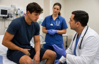 Testicular Torsion: Symptoms and When to Go to the ER Learn the symptoms of testicular torsion, how it differs from epididymitis and other causes of testicle pain, and when sudden scrotal pain needs ER care.