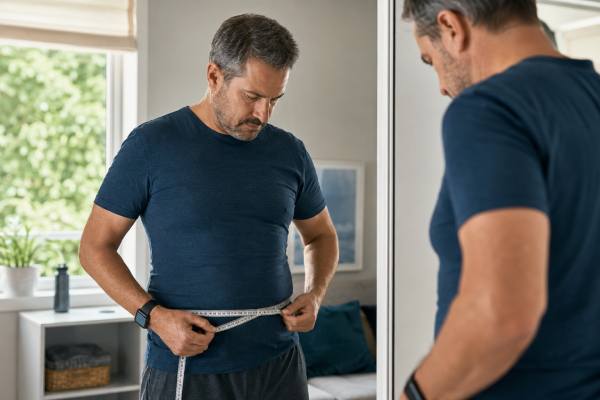 Learn what waist circumference means for men, how to measure it correctly, why belly fat raises health risk, and what to check if your waist is over 40 inches.