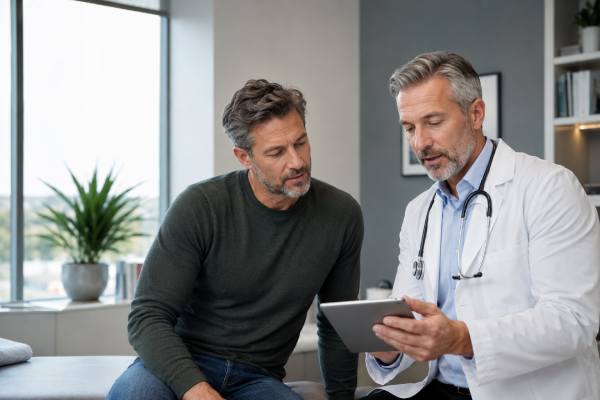 Know when to see a men’s health specialist for low testosterone symptoms, fertility problems, ED, STI concerns, urinary changes, prostate issues, and urgent red flags.
